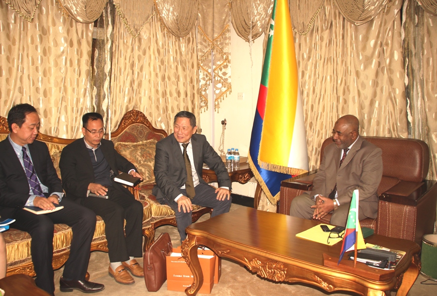 LES BUSINESSMEN CHINOIS S’INTERESSENT AUX COMORES